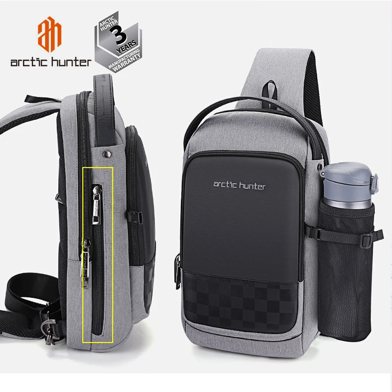 ARCTIC HUNTER NYLON LAPTOP BACKPACK, Capacity : 25L, Color : Gray at Rs  2,200 / Piece in Delhi