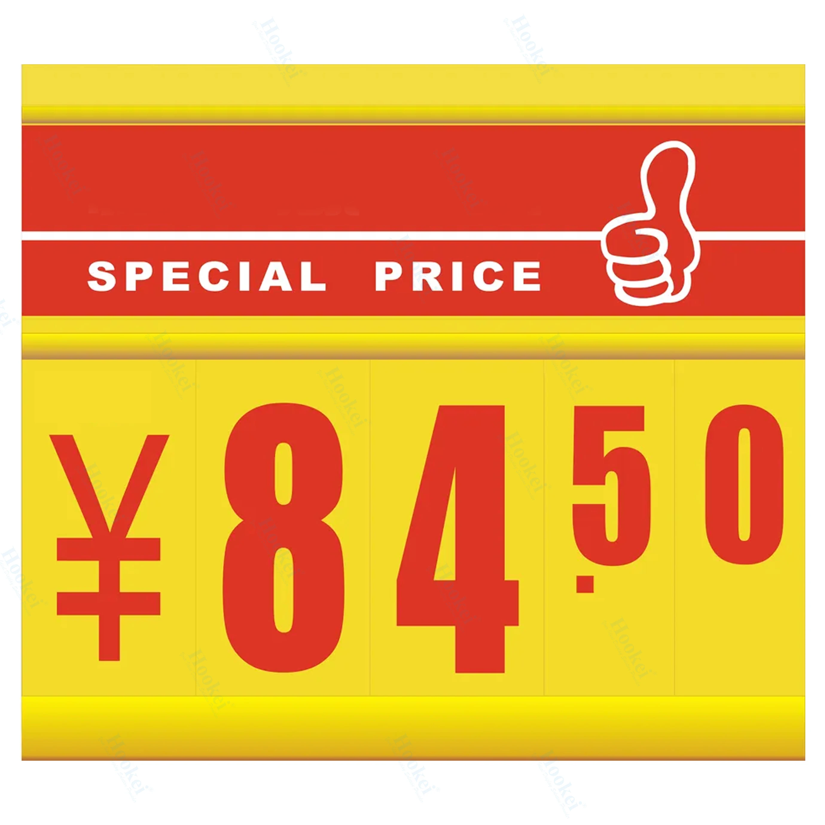 Planches De Prix Effaçables PVC - Lot De 6 - Pour Supermarché, Magasin, étalage - Réinscriptibles