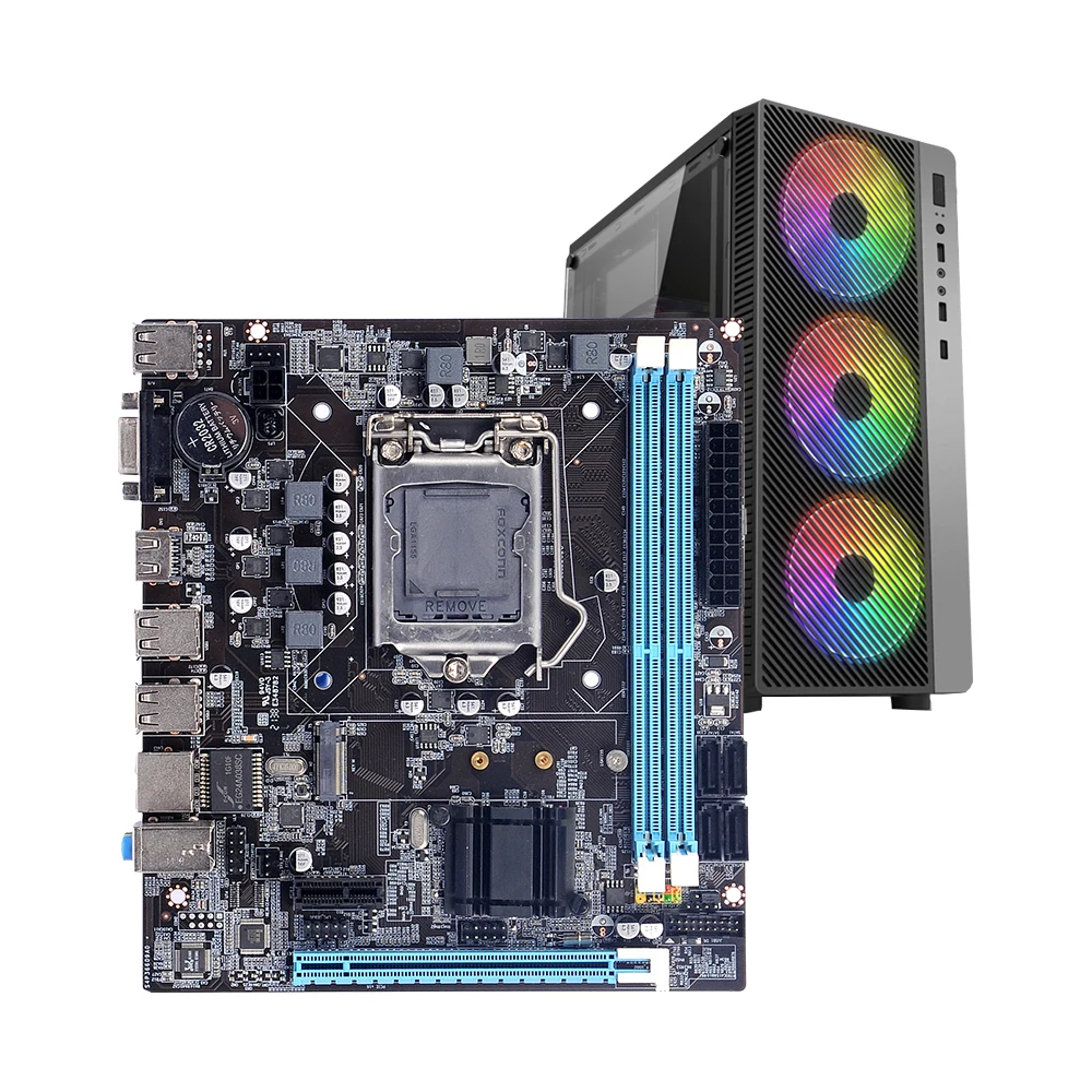 マザーボードH61コンピューター部品サポートコアI3 I5 I7 CPU