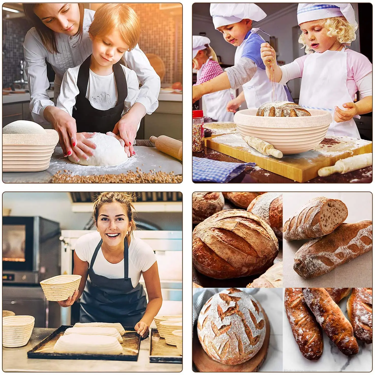 Wholesale 8.3 Inch Reusable Silicone Baking Mat Bread Nonstick With