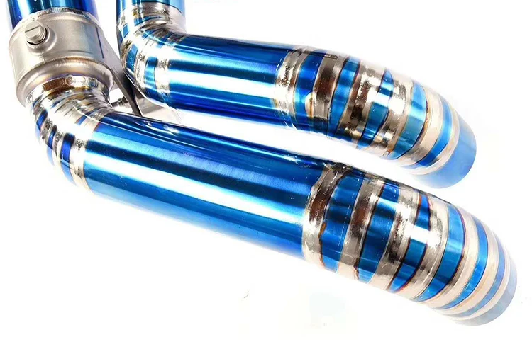 titanium exhaust catback for audi rs3