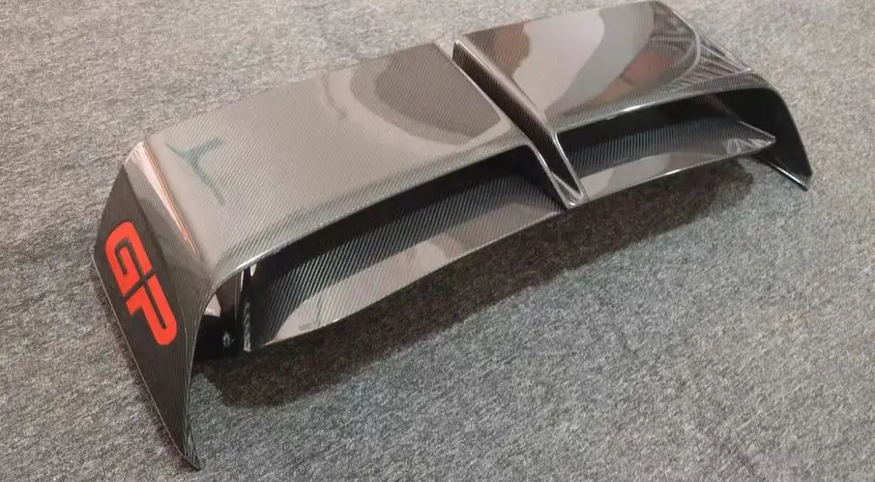 Rear Roof Spoiler for Mini Cooper F55 F56 JCW Carbon Fiber Tailgate ...