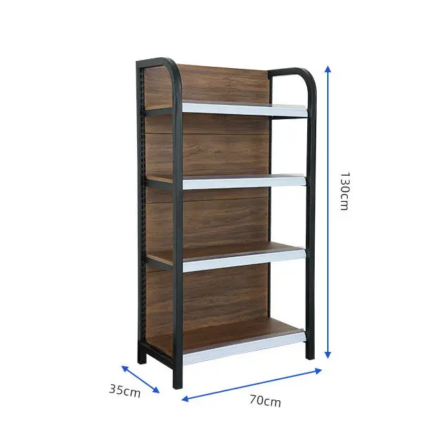 4 Side Retail Shop Revolving Slatwall Tower For Retail Store Display