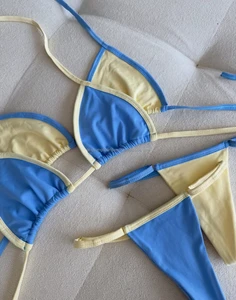 High Quality Custom Swimwear With Logo Designer Lace up Swimsuit Luxury Bikini Custom Bikini Sets