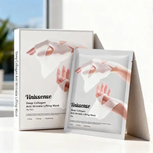 Deep Collagen Overnight Hydrogel Mask Bio-Collagen Real Deep Mask for Elasticity Firming Moisturizing Use on Face