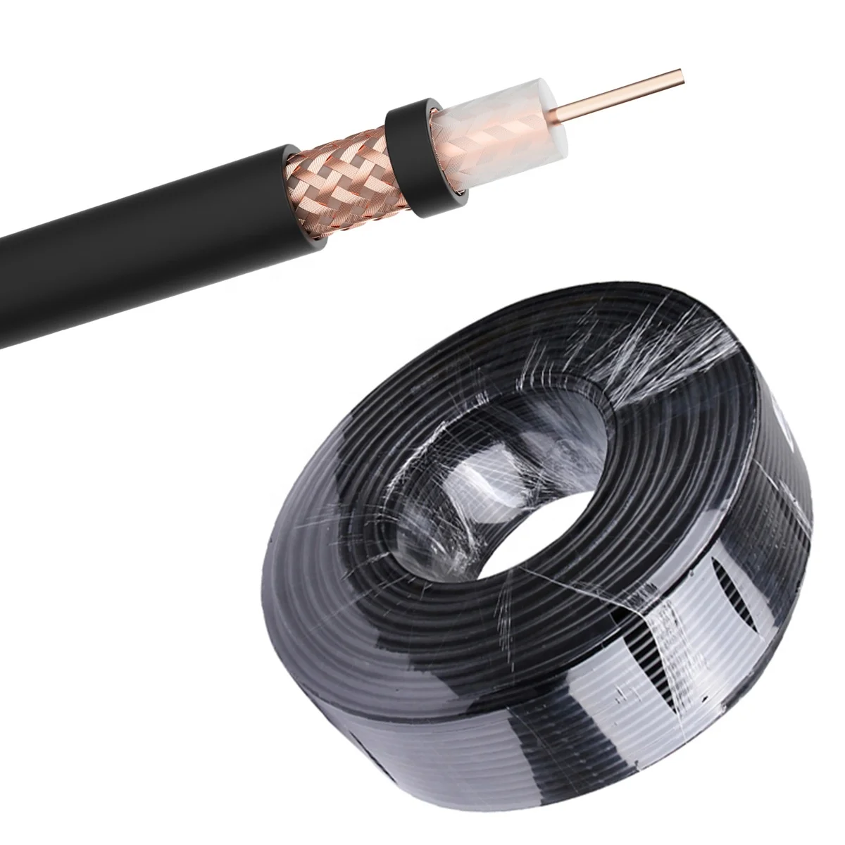 Cavo coassiale RS PRO F Type, F-Type, TV Aerial Connector Connettore F, L. 1 m, Con terminazione, 75 , col. Bianco | RS Cavo coassiale RS PRO F Type, F-Type, TV Aerial Connector Connettore F, L. 1 m, Con terminazione, 75 , col. Bianco | RS