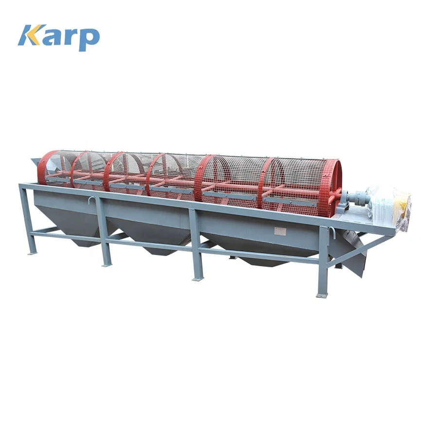 High Quality Trommel Drum Screen BSF Sieving Machine Humus Screening Equipment