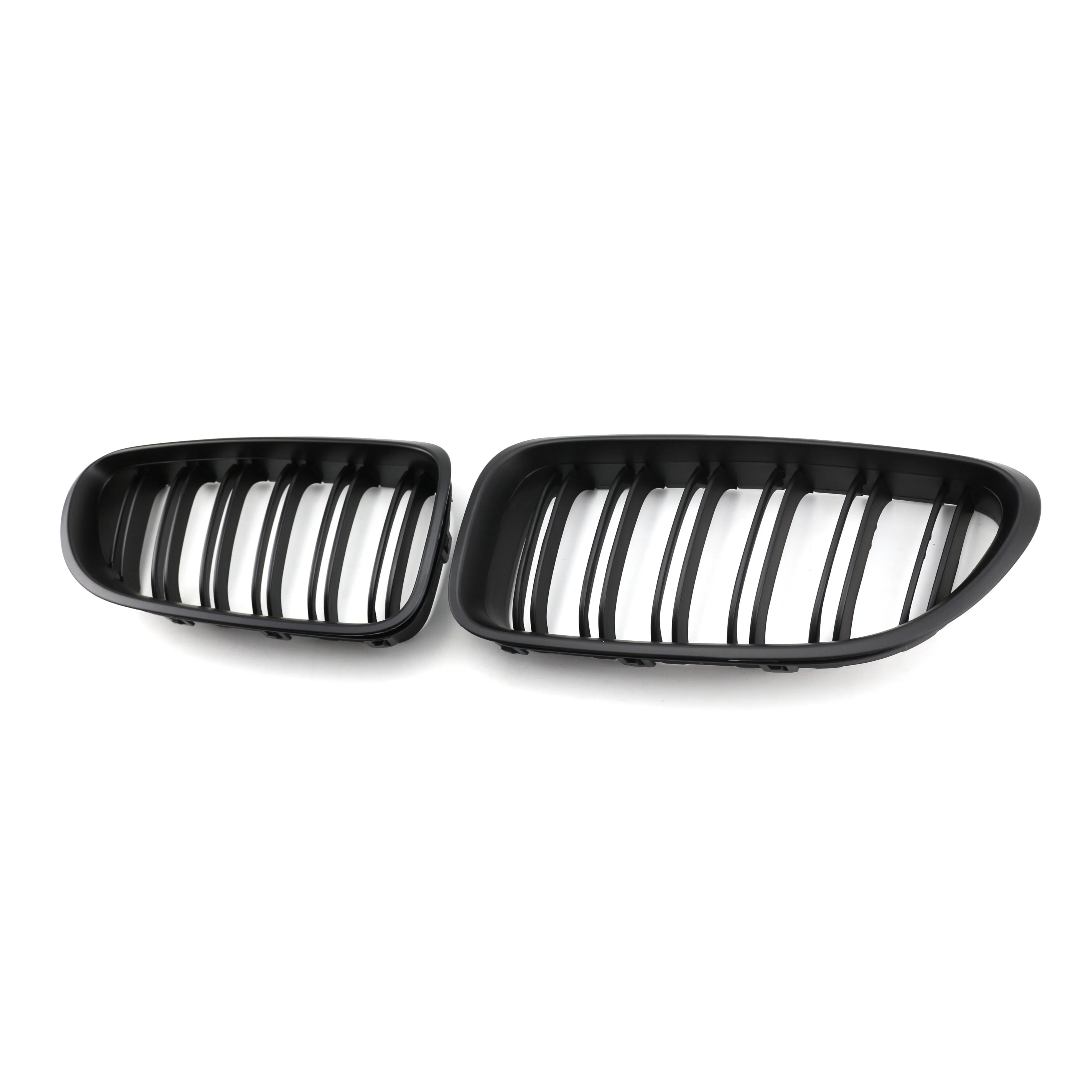 product tiypeor car carbon fiber f06 double line abs car gloss black front kidney grille car grille for bmw 6 series 2012 2016 year-3