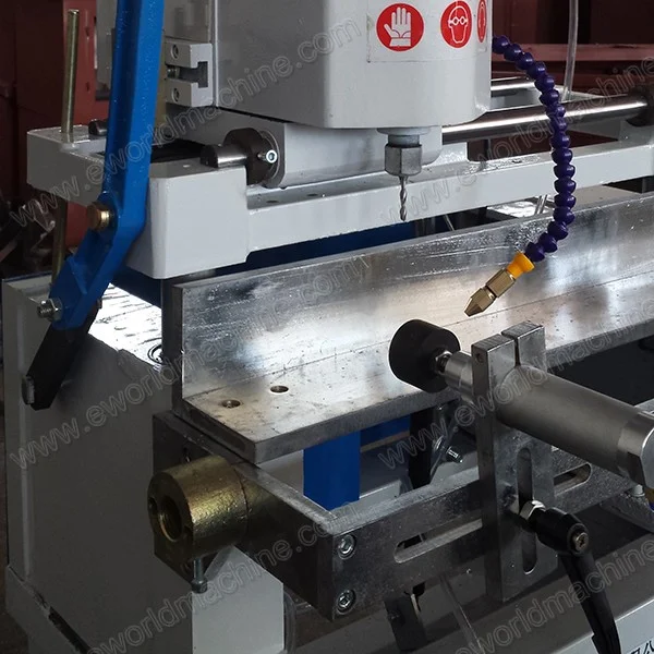 New Design Lock Hole Copy Milling Machine for Drilling Holes on PVC and Aluminum Profile/Window CNC Copy Routing Machine