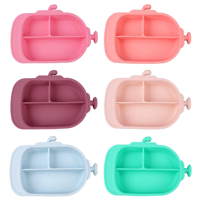 Lot De 4 Bols Bébé Silicone Avec Ventouse – Antidérapant, Sans BPA, Micro-ondes Et Lave-vaisselle - 11