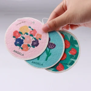 Hot-selling Kitchen Cleaning Cellulose Sponge Absorbent Sponge Wood Pulp Cotton Dishwashing Sponge