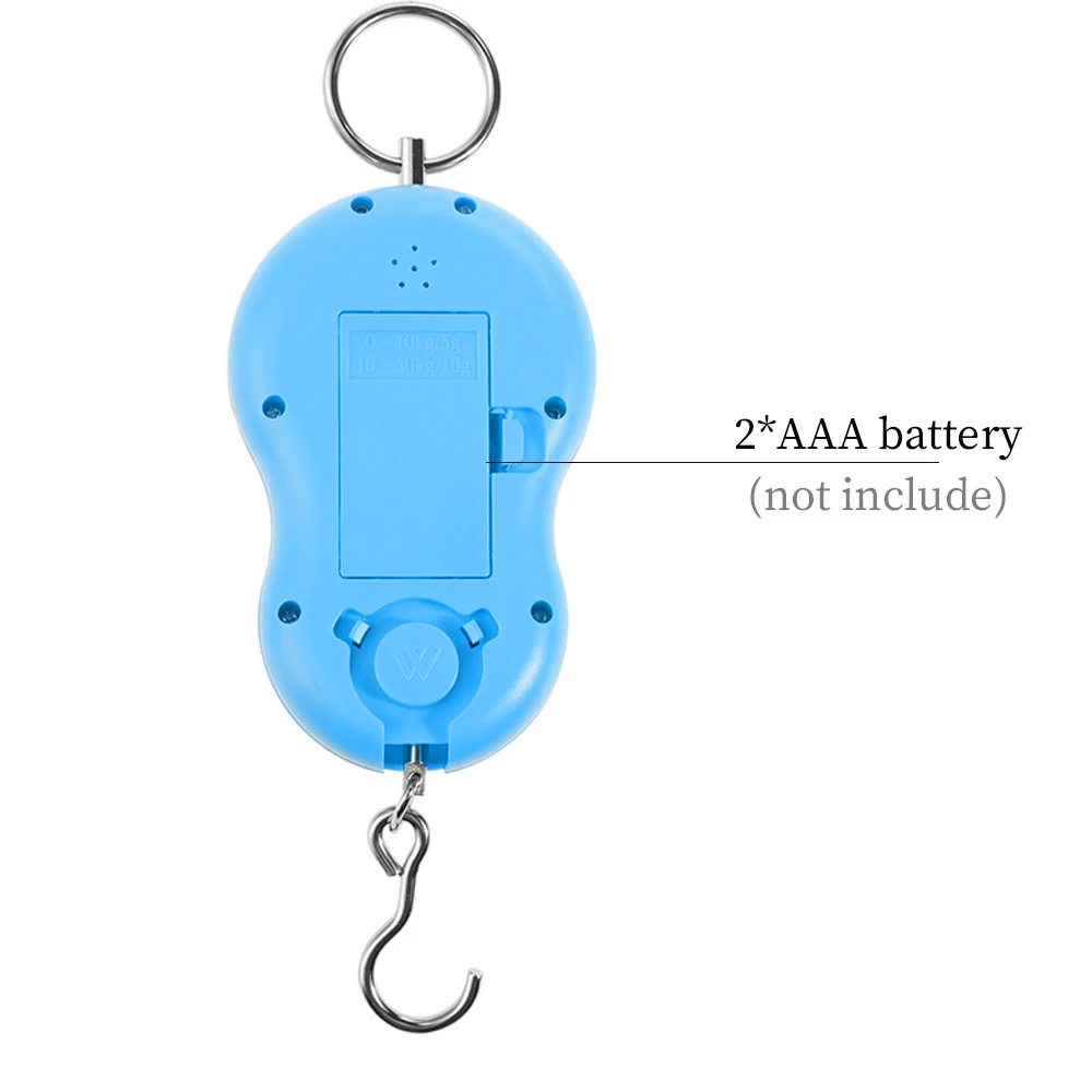 EasyULT Bilance Pesa Valigie Digitale Elettronico 50kg, Fishing - Foto 11