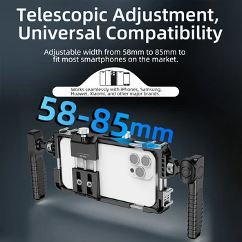 Phone Video Rig Phone Stabilizer Kit for Video Recording Cell Phone Filming Accessories detail image