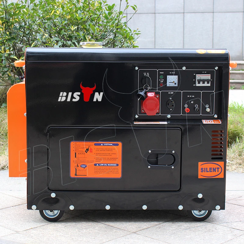 Bison China Small Size Sound Less Silent Diesel Generator For Home Household Soundproof Box Diesel Generators Buy Sound Proof Potable Diesel Generator Set Soundless Home Generator Soundproof Generator For Home Product On Alibaba Com