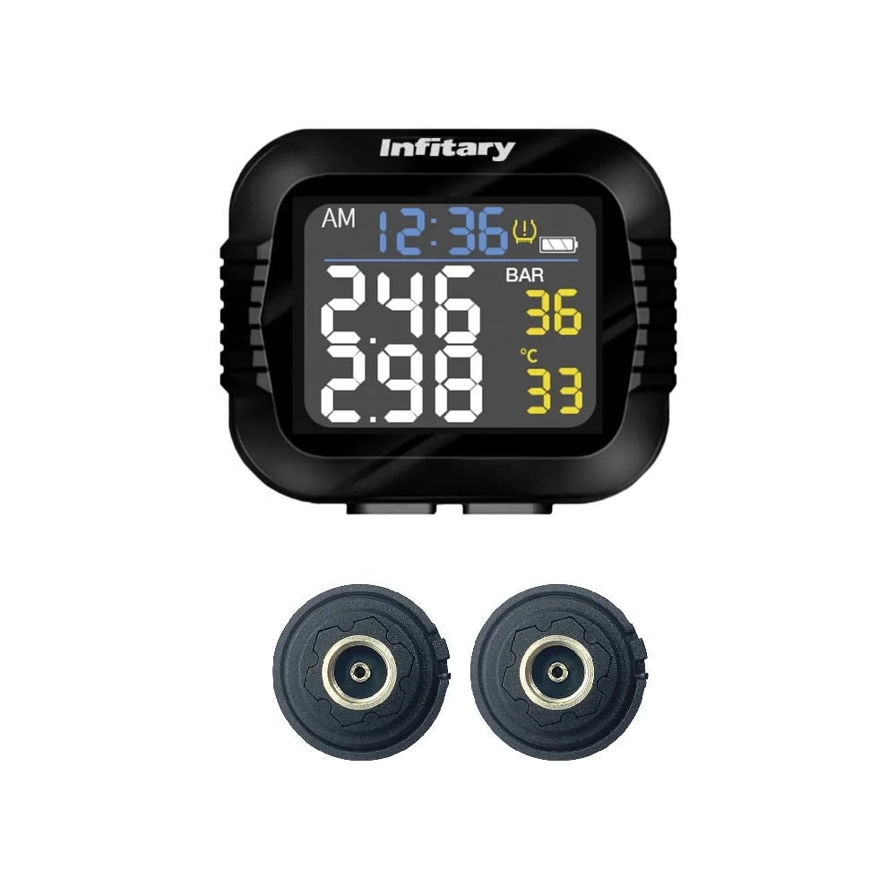 Автомобильный Универсальный датчик TPMS велосипед E-Bike мотоцикл