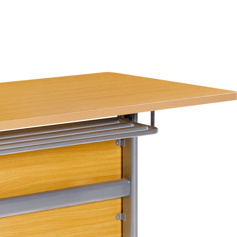 Modern Design Wood Room Furniture Office Computer Table Double Reading Desk