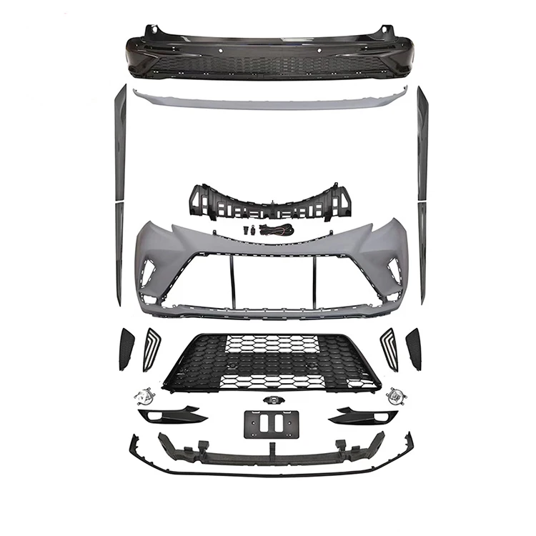 NEW CAR BODY KITS for TOYOTA SIENNA 2021 2022 UPGRADE BODY KITS TAIL LIGHTS
