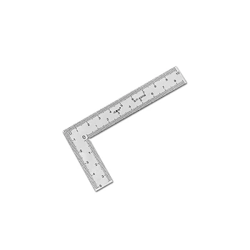 100x50mm Stainless Steel Measuring Square Woodworking Precision Ruler Turning Rule right angle ruler