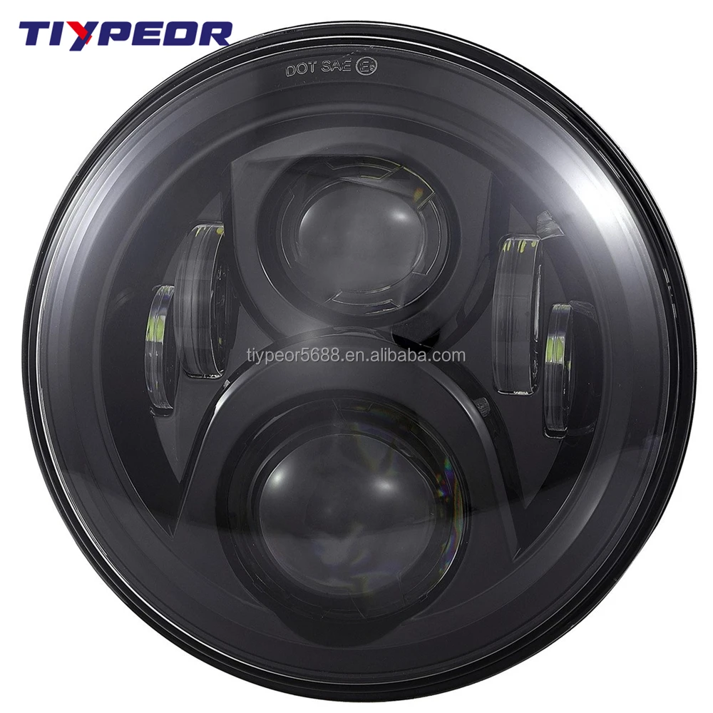 product tiypeor auto parts 7 inch headlight hi low beam for honda cb400 cb500 cb1300 hornet250 round headlight-5