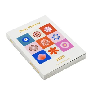 Modern Geometric Design Daily Planner Undated Work Journal with Premium Paper Smooth Writing Experience OEM Service