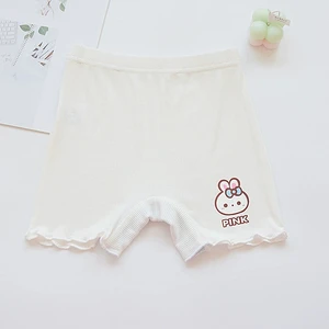 WEN Girls' Shorts Modal Summer Baby Safety Pants Anti Light Children's Summer Leggings