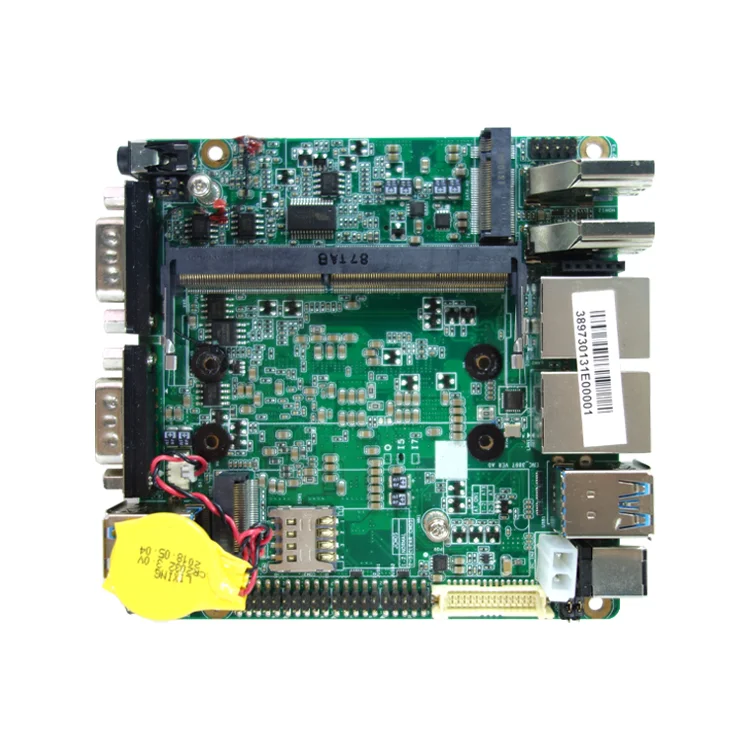 Quick Delivery Embedded X86 Mini PC Motherboard MAX 256GB Intel 6/7/8th ...
