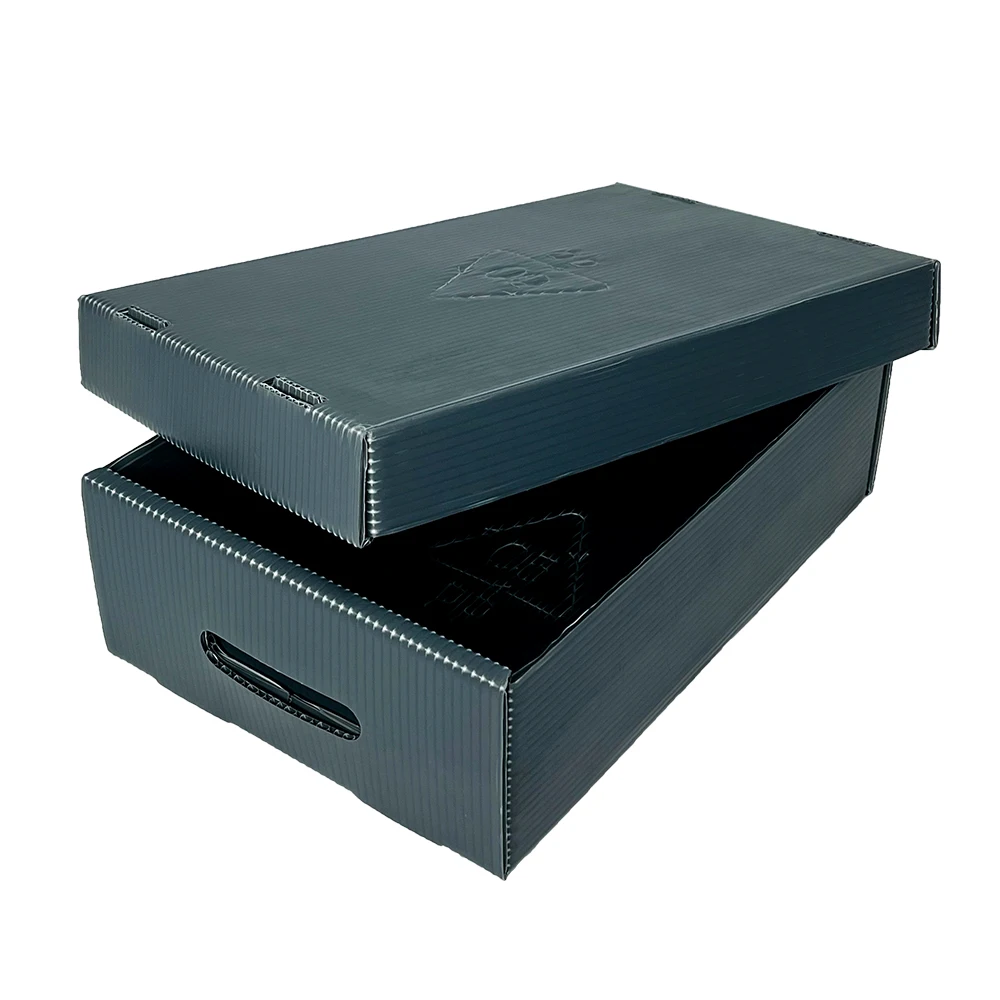 Waterproof Telescopic Extendable Cabinet Storage Box Recyclable PP Plastic Extension Storage Shipping Container