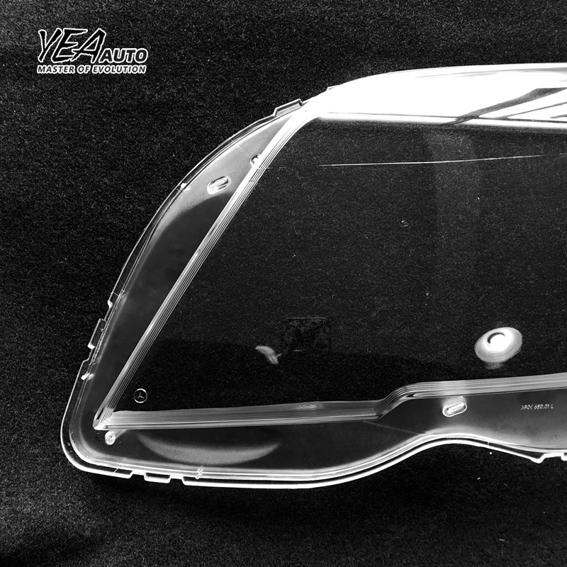 product yea auto car headlight glass pc lampshade cover lens for mercedes benz glk 300 350 headlamp glass shade lens cover 2008   2012-34