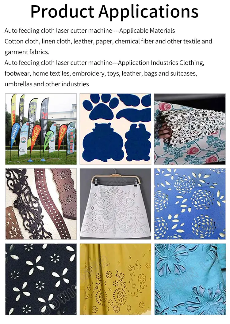 Auto Positioning Garment Tshirt Fabric Embroidery Pattern Cutting Laser ...