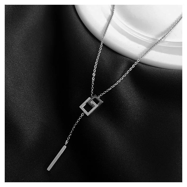 Stainless Steel Jewelry Necklace Geometric Stainless Steel Necklace