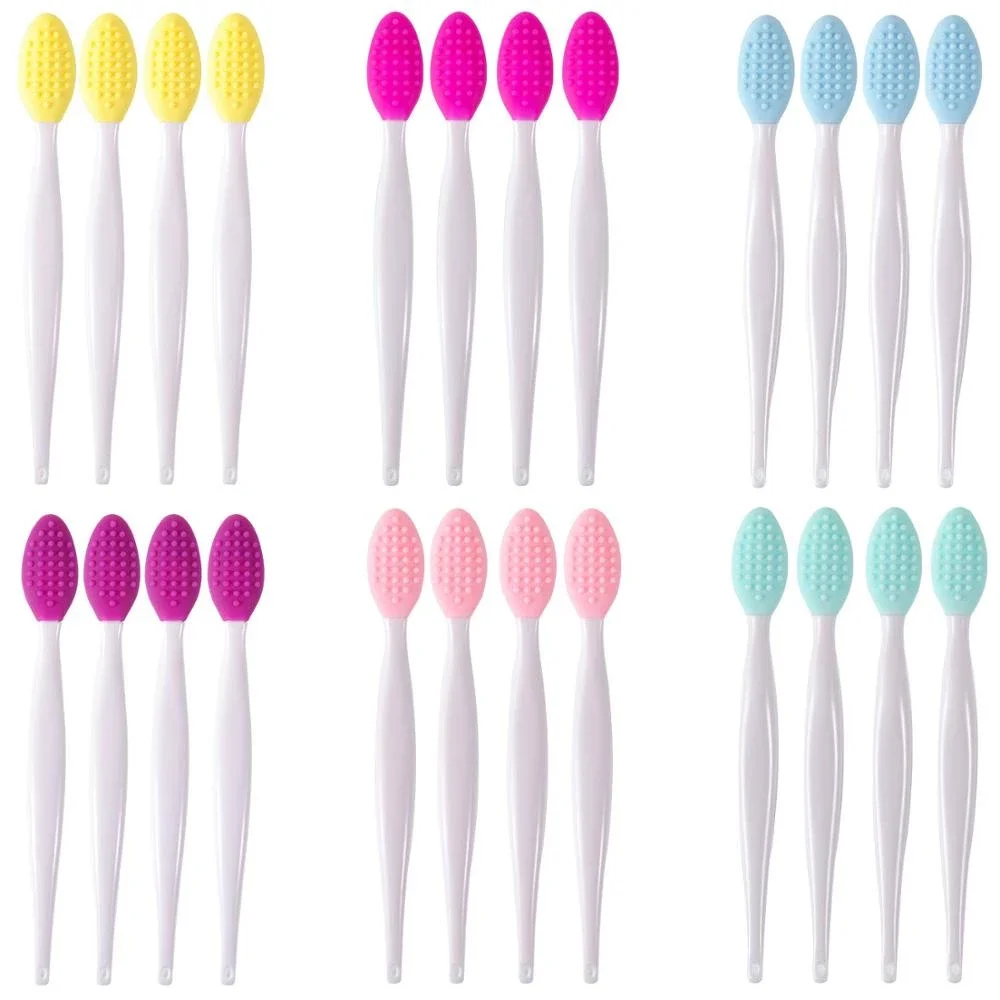 Nose Cleaning Custom Logo Scrubber Exfoliator Application Silicone Lip Scrub Brush Wholesale Opp Bag Beauty Care Makeup Tools