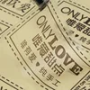 Transparent self-adhesive label