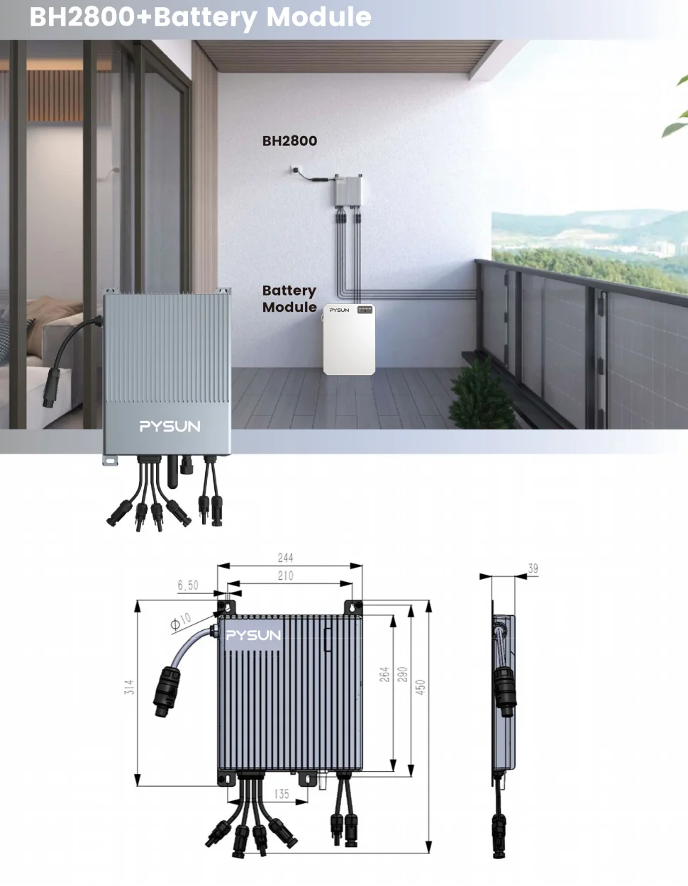 Balcony Solar System Set supplier