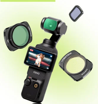 Pocket4/3 Filter Wide-Angle Lens Soft Light UV Protection Filter CPL ND Reducing Light Filter OSMO Eye-Light Camera Accessories product image