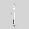 fourchette de table en argent