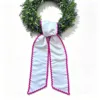 Base blanche Rose bord rouge
