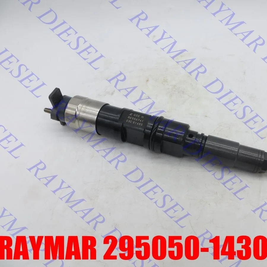 GENUINE AND BRAND NEW COMMON RAIL FUEL INJECTOR RE556741, 295050 