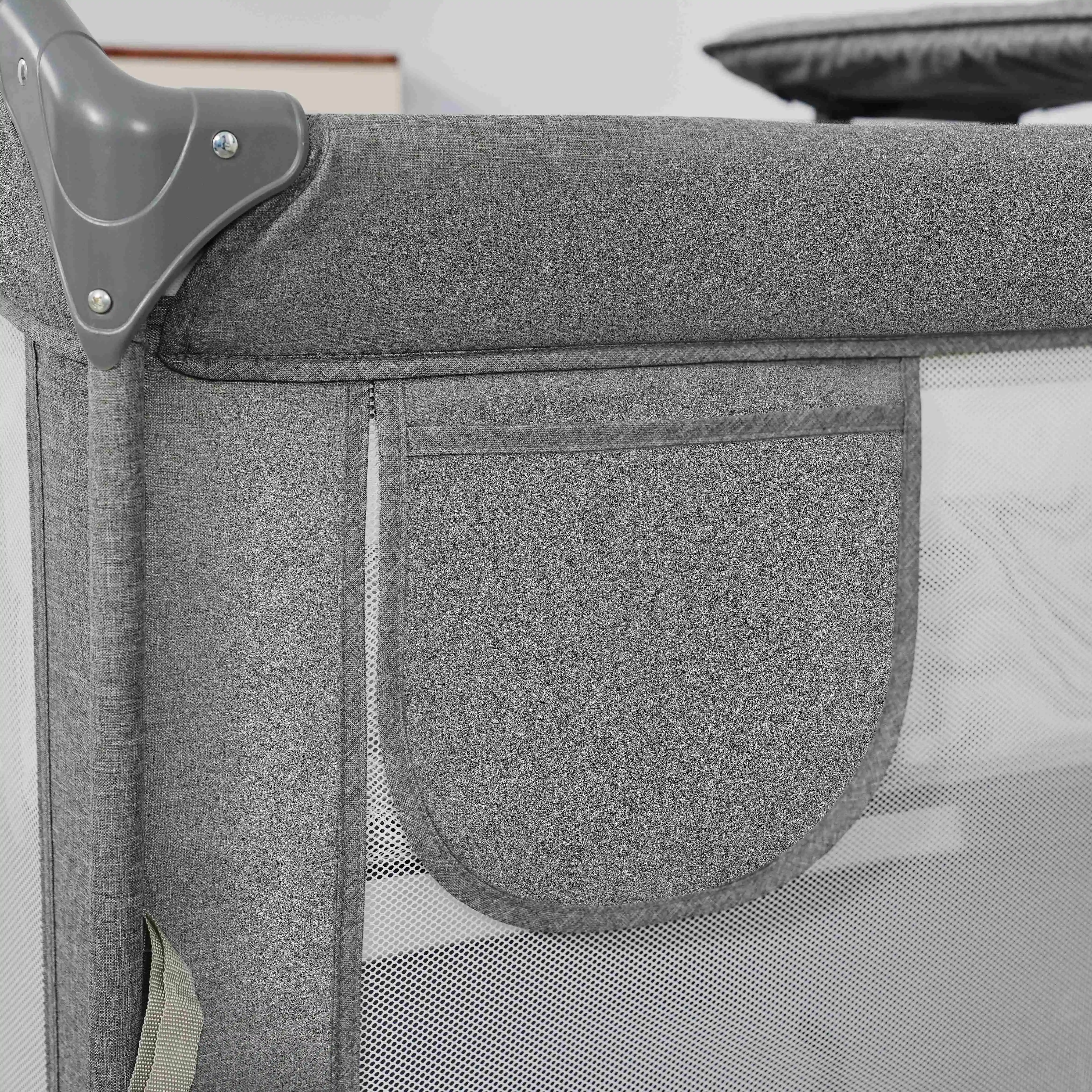 KDD08 Cool Baby New Multifunctional Baby Playpen With Music Toy Bar supplier