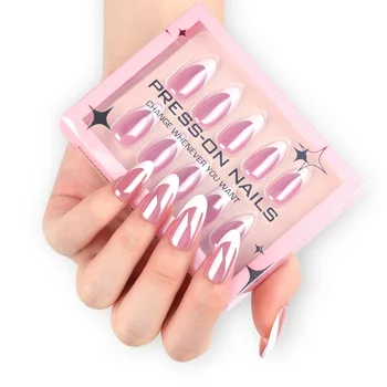Wholesale Supply Artificial Fingernails PMMA Press on Nails Customize Design Service Press on Nails for Beauty