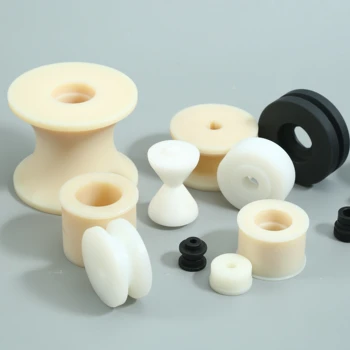 High Quality Nylon Pulley V/U groove Pulley Wheel Bushing Sleeve Wheel Sliding Door Roller Wheels