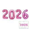 32 pouces rose rouge