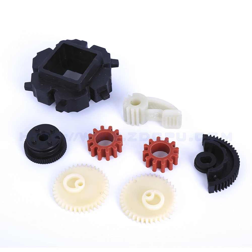 Factory High Precise Custom Making Molded Small Pa66 30Gf Nylon Plastic Toys Gear Parts