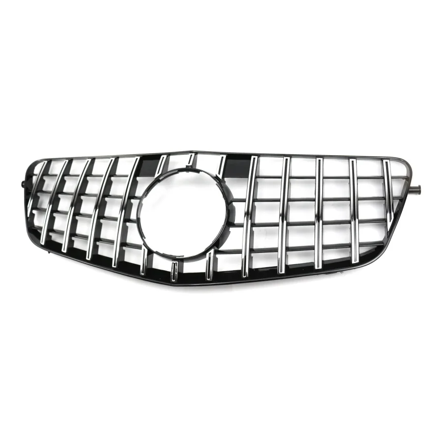 product tiypeor car front gt grill for mercedes benz e class w212 2014   2016 silver grille-4