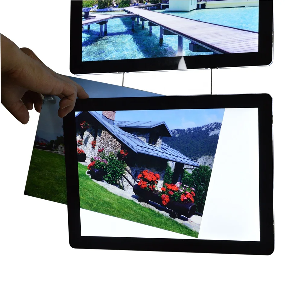 A3 A4 Store Shop Window showcase Promotion Window Hanging Advertising Estate Agents Led Digital Window Display Real Estate
