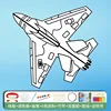 Tavola da 50 m con tavolozza di colori a 6 colori per aeroplano in bambù con disegni lineari