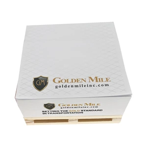 Custom Logo 4-Sided Printed Promotional Memo Pad 92*92mm Paper Cube Sticky Notes Block with Wooden Pallet Self-Adhesive Feature