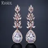 rose gold white stone