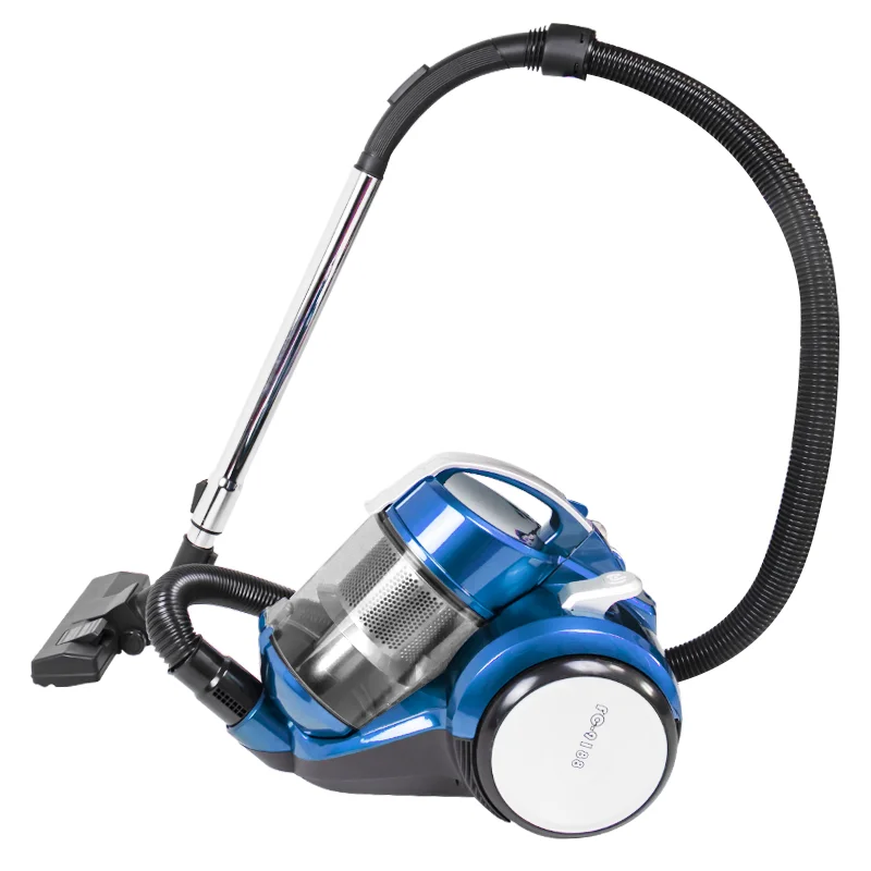 2024 Corded 1400 Watt Motor 2.4 Liter Blue Cyclonic Canister Bagless ...