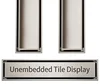 820 nickel brushed hidden