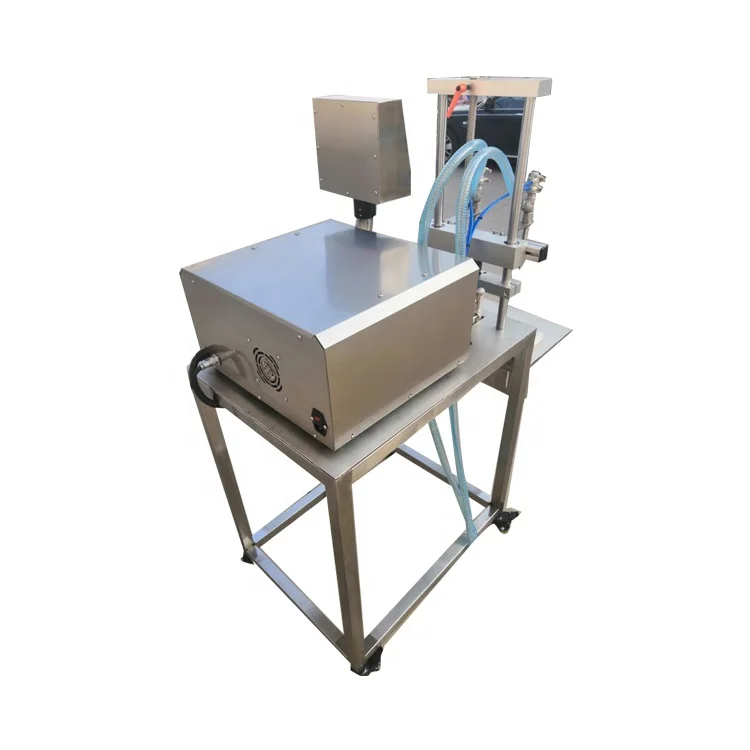 316 S.S.L полуавтоматическая машина для фасовки шампуня/моющего средства/масла 10 мл-20 л с